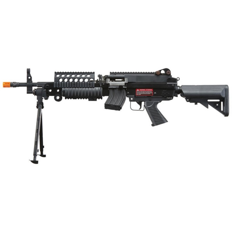 Classic Army MK46 SPW Support Airsoft Rifle, Black
