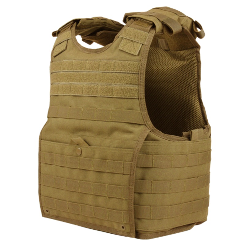 Condor MOLLE Exo Plate Carrier – Coyote Brown