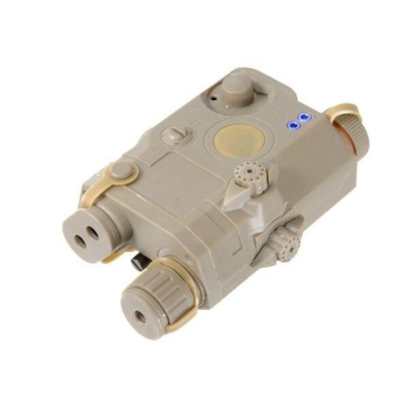 Lancer Tactical PEQ-15 LA-5 External Battery Box, Tan
