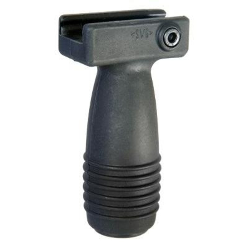 Lancer Tactical Vertical Foregrip w/ Battery Storage, Black