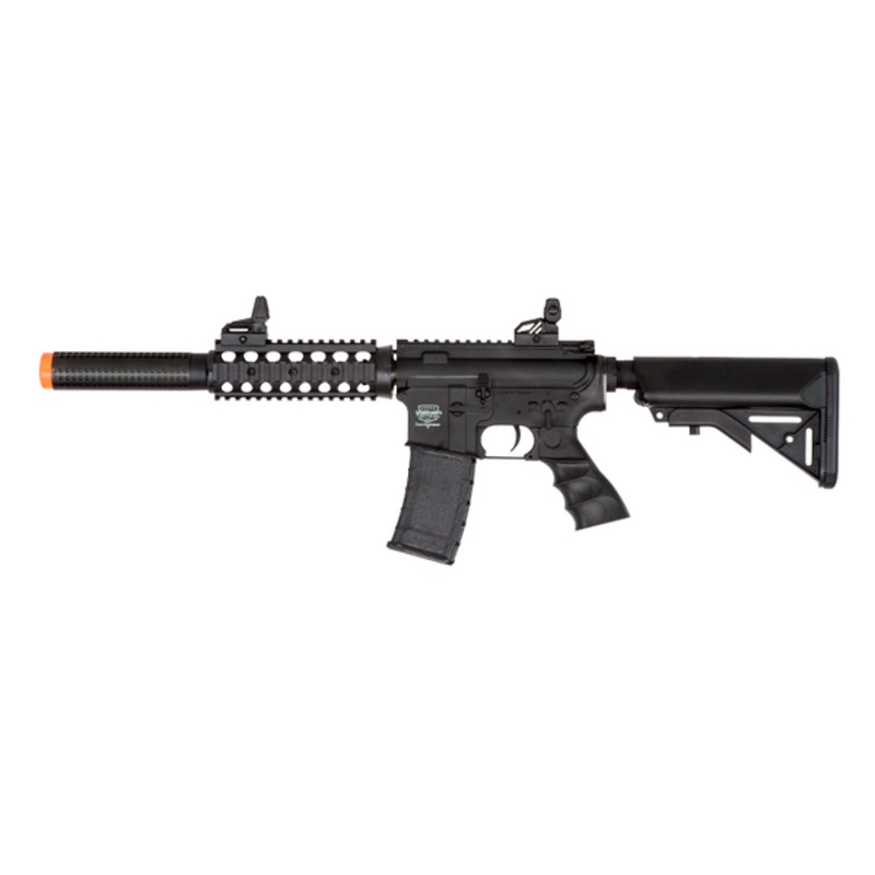 Valken Tactical Battle Machine M4 SD AEG Airsoft Rifle, Black -REFURBISHED
