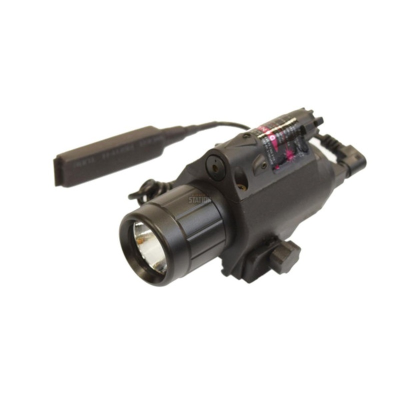 5mW Laser and 200 Lumen Flashlight & Laser Combo