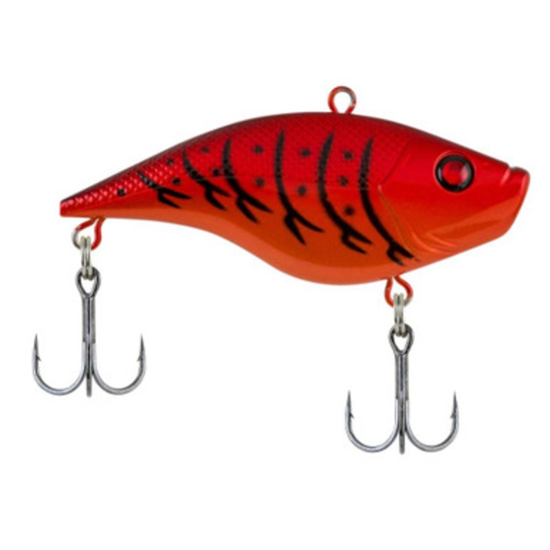 Berkley Warpig Lipless Crankbait – 3-1/2in – Candy Apple Red Craw