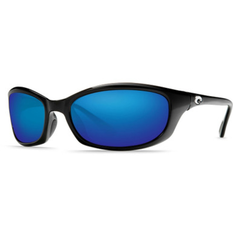 Costa Harpoon Sunglasses – Shiny Black/Blue Mirror 580P