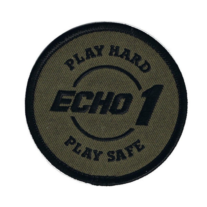 Echo 1 Play Hard Play Safe Patch – Round