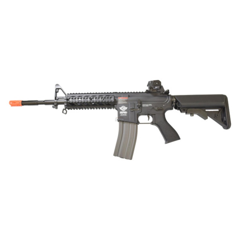 G&G Combat Machine CM16 Raider-L AEG Airsoft Rifle, Black