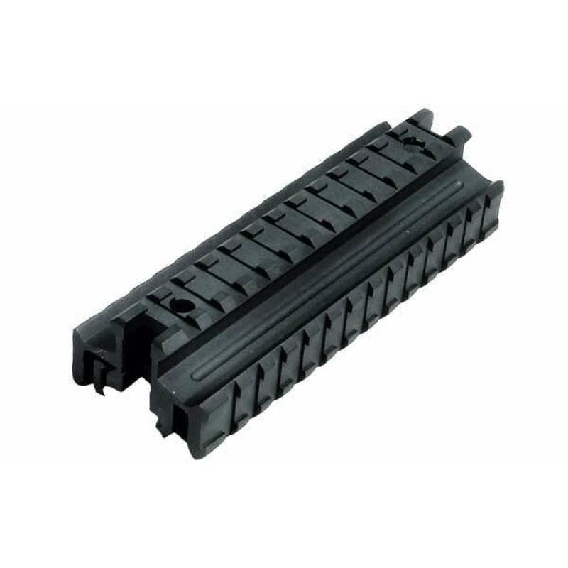 UTG Deluxe Weaver Tri-Rail Riser Mount, See-Thru