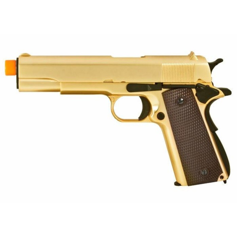 WE Gold 1911 Full Metal Gas Blowback Airsoft Gun