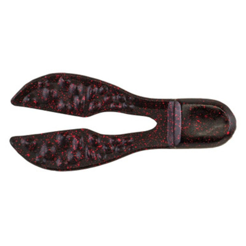 Berkley Powerbait Meaty Chunk – 3.5in – Black Red Fleck