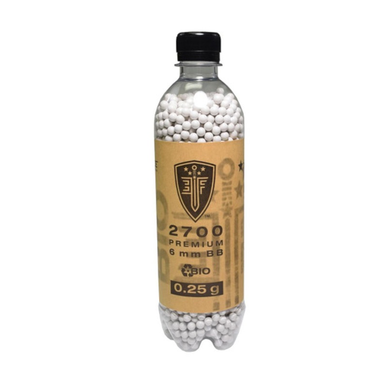 Elite Force Biodegradable Airsoft BBs, .25g, 2700 Rds