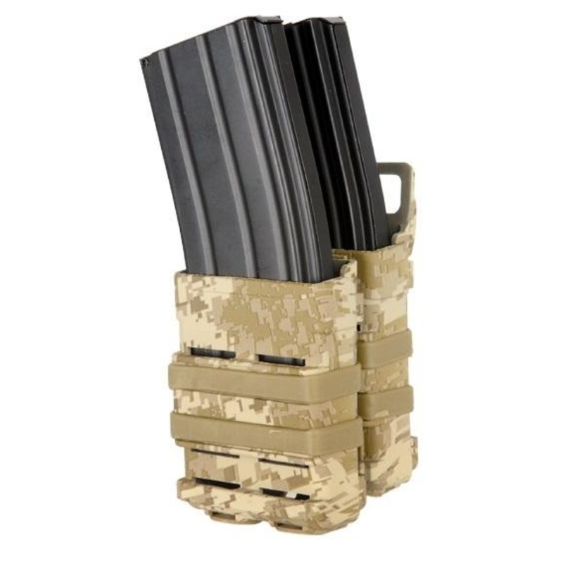 Emerson Quick Draw Double M4 Magazine Holster – Desert Digital Camo