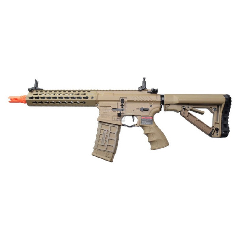 G&G CM16 SRL 9 Keymod Airsoft RIfle AEG -FDE/Tan