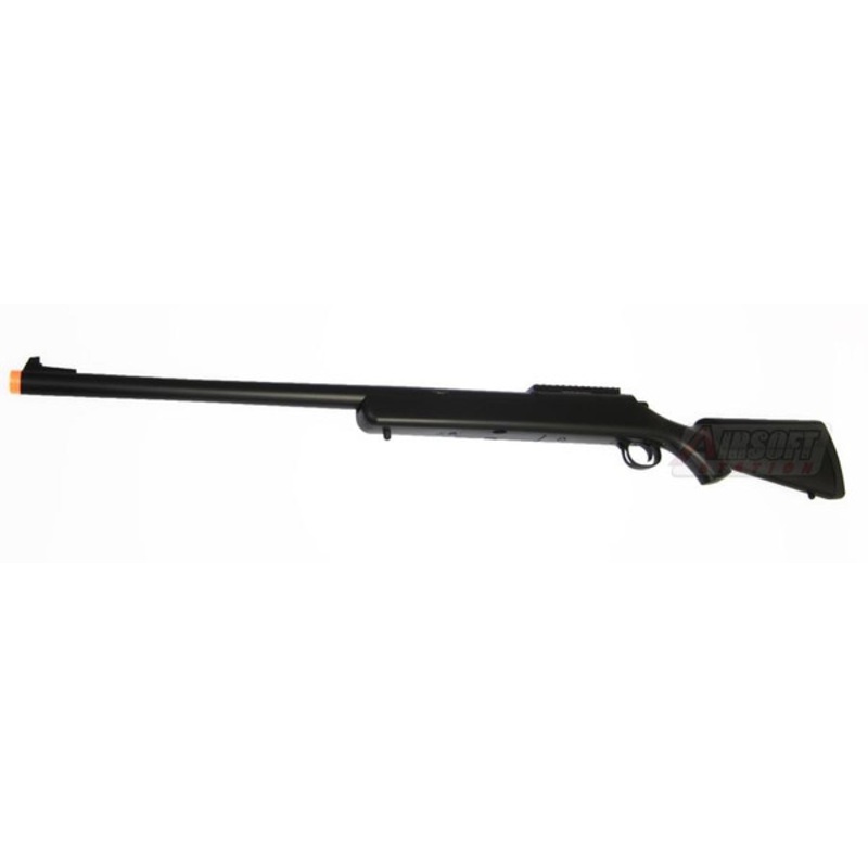 HFC VSR-11 Bolt Action Spring Airsoft Sniper Rifle, Black