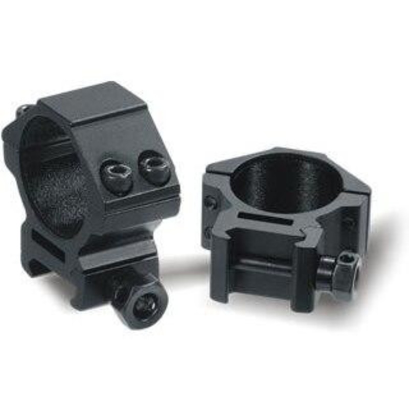 UTG 30mm Rings, Low, Weaver Mount, See-Thru