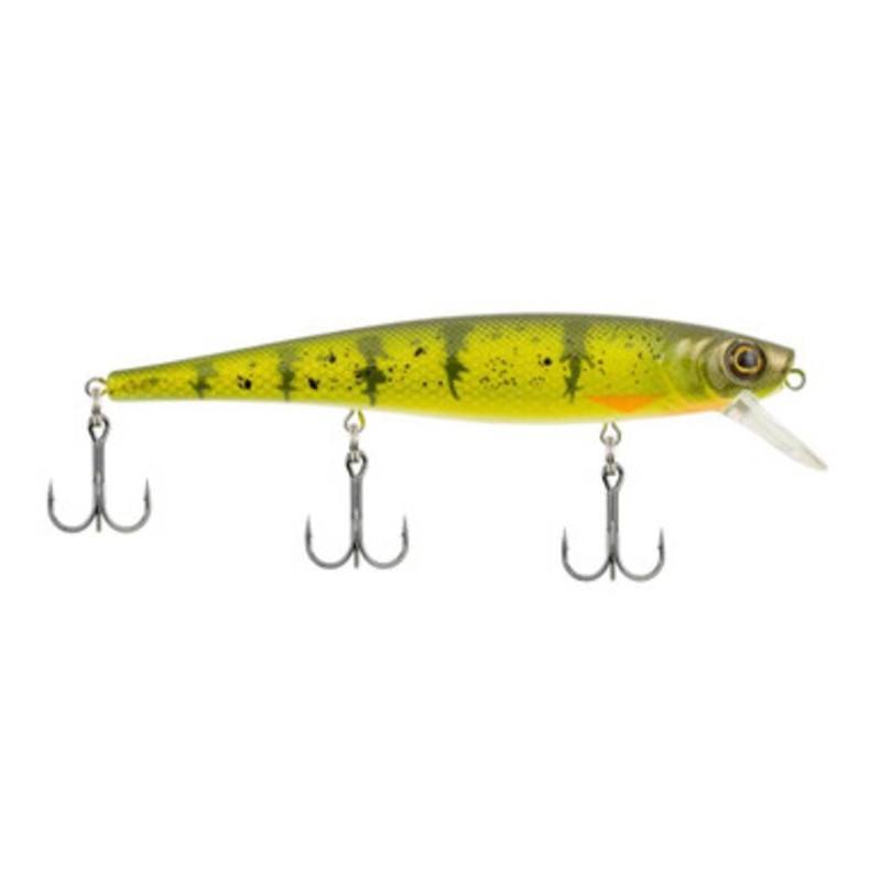 Berkley BHBCT110SH Skinny Cutter 110+ Shallow Lure – Yellow Perch