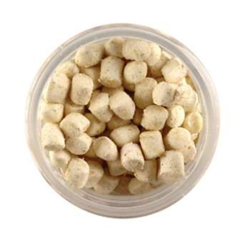 Berkley PowerBait CNGW Chroma-Glow Crappie Nibbles – Glow White