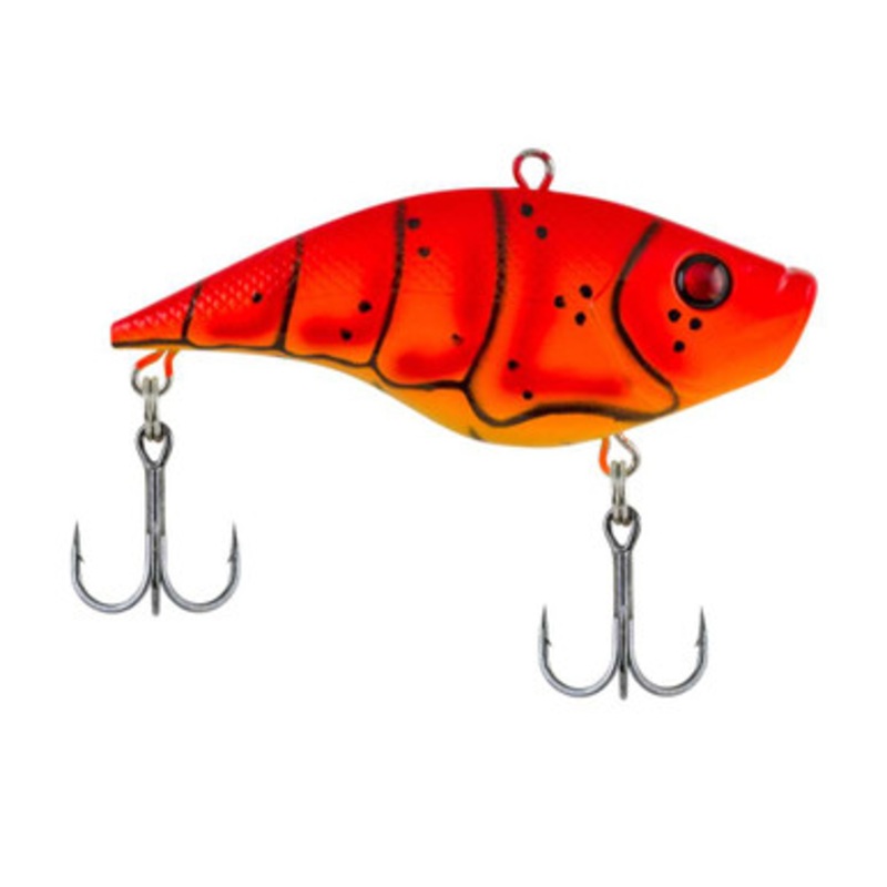 Berkley Warpig Lipless Crankbait – 3-1/2in – Blood Orange Craw