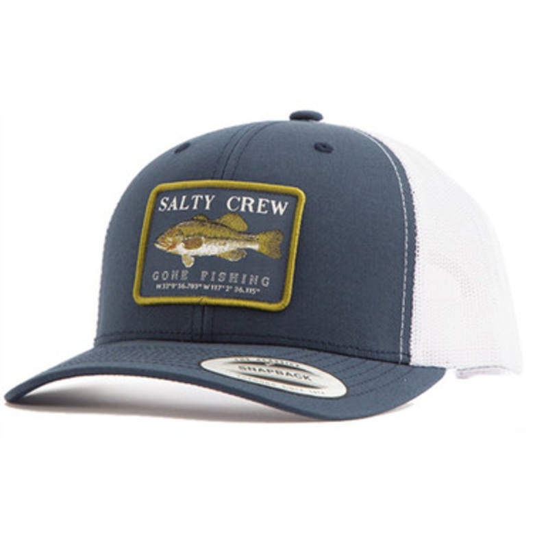 Salty Crew Dixon Retro Trucker Hat – Navy/White