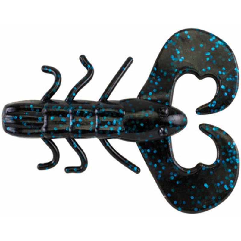 Berkley Powerbait Chigger Bug – Black Blue Fleck