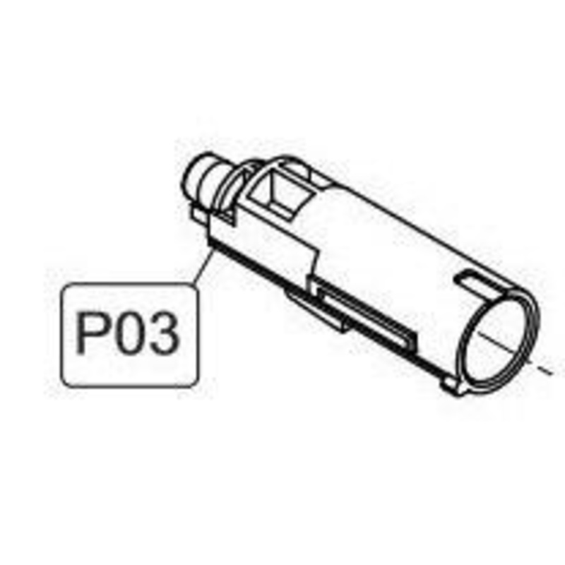 Elite Force/KWC 1911 CO2 Blowback Airsoft Pistol Air Nozzle