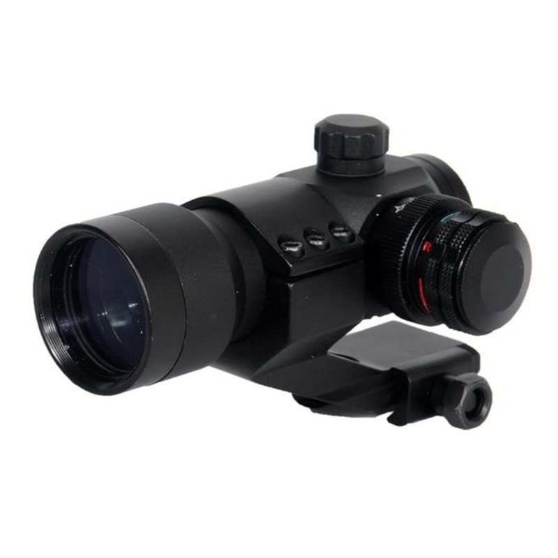 Lancer Tactical Red/Green Dot Sight w/ Cantilever Mount, 4 Reticles