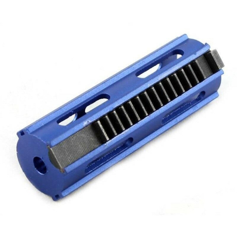 Raptors Airsoft RTQ Lightweight CNC Aluminum AEG Piston with Full Steel Teeth Rack