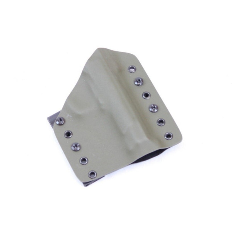 Raptors USA Right Handed Tactical Hip Holster Slim Style MOLLE KYDEX M9/M9A1 OD With Malice Clips MADE IN THE USA