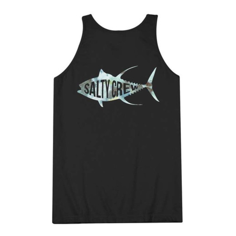 Salty Crew Fisher Tank Top – Black Small