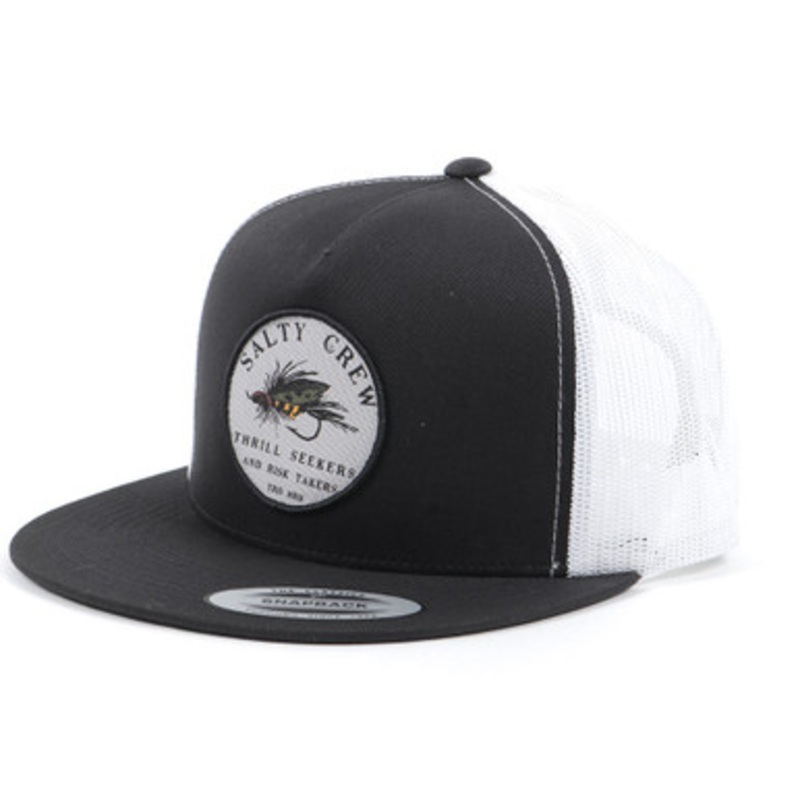 Salty Crew Henshall Trucker Hat – Black/White