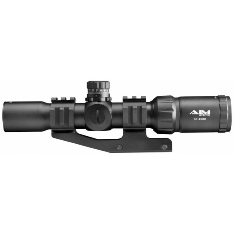 Aim Sports 1.5-4×30 Mil-Dot CQB Rifle Scope
