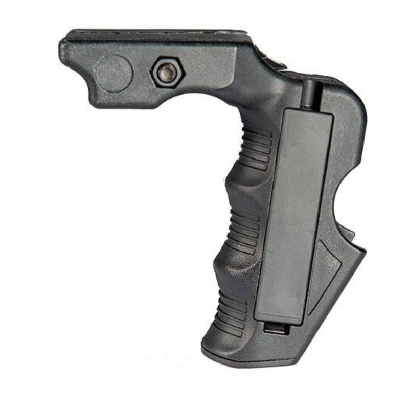 M4 Rail Mounted Magwell Grip, Black