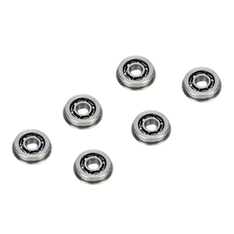Raptors Airsoft RTQ 7mm Ball Bearing Steel Bushings 6 AEG Gun Bearings