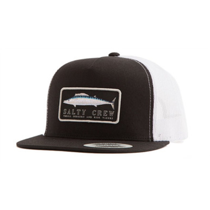 Salty Crew Wahoo Mount Trucker Hat – Black