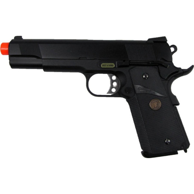 WE 1911 Full Metal Semi Auto Gas Blowback Railed Pistol