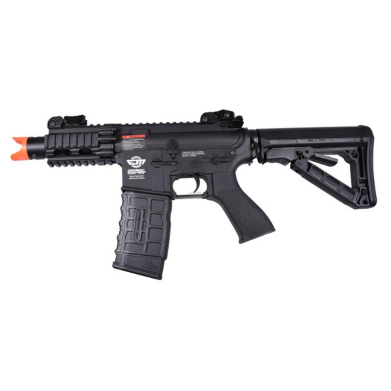 G&G Fire Hawk CQB AEG Airsoft Rifle, Black