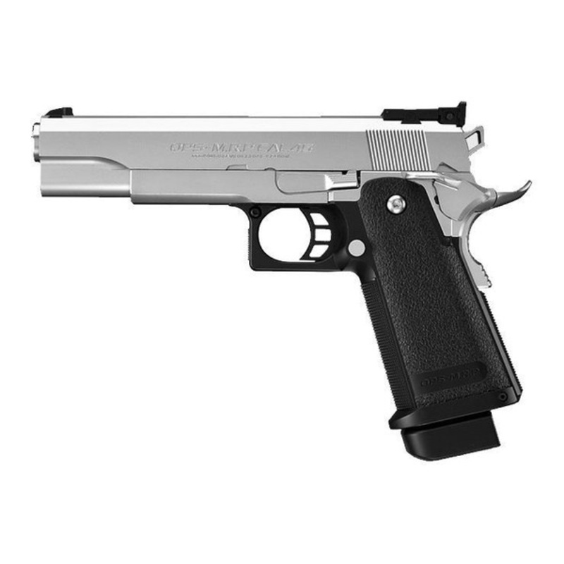 Tokyo Marui Hi-Capa 5.1 Gas Blowback Airsoft Pistol, Stainless