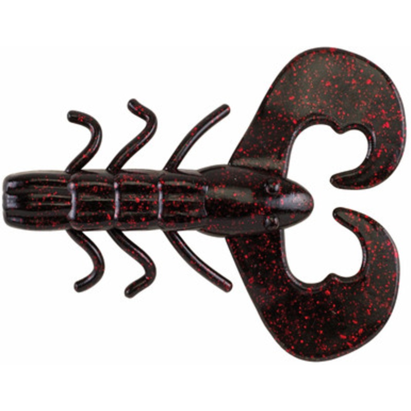 Berkley Powerbait Chigger Bug – Black Red Fleck
