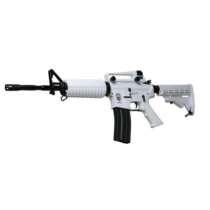 G&G Combat Machine M4A1 Chione Winter White Blowback Airsoft Rifle