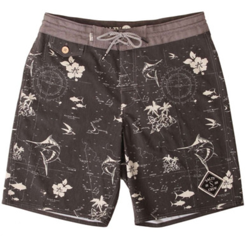 Salty Crew Marlin Trunk Boardshort – Black 40