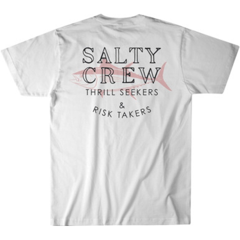 Salty Crew Salty Tuna Short Sleeve T-Shirt – White – L