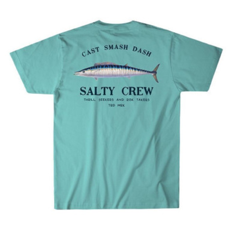 Salty Crew Wahoo Mount Short Sleeve T-Shirt – Seafoam  – Size X-Large