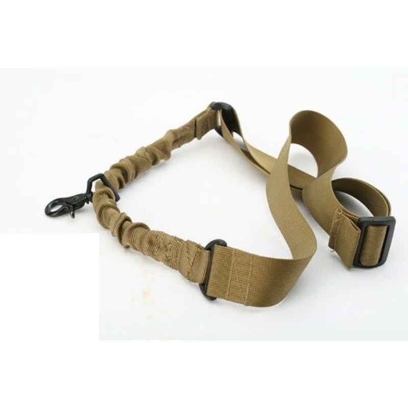 Tactical One Point Bungee Sling, Tan