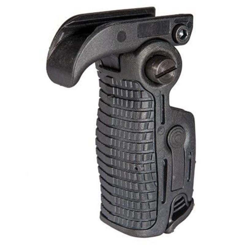 AK-Style Foldable & Extendable Tactical Foregrip, Black