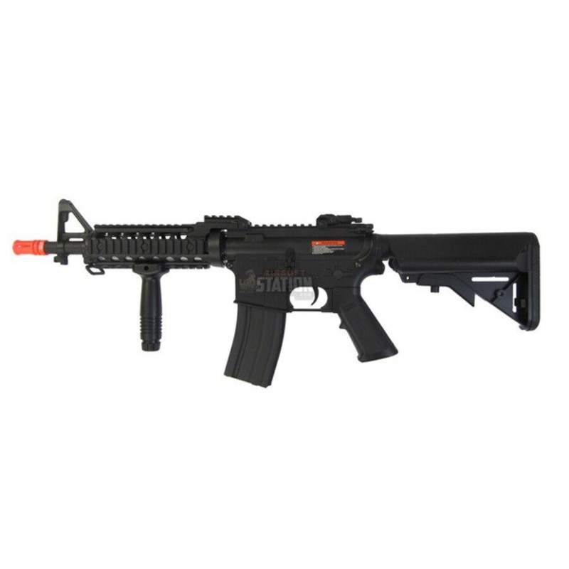 Lancer Tactical M4 CQBR AEG, Black