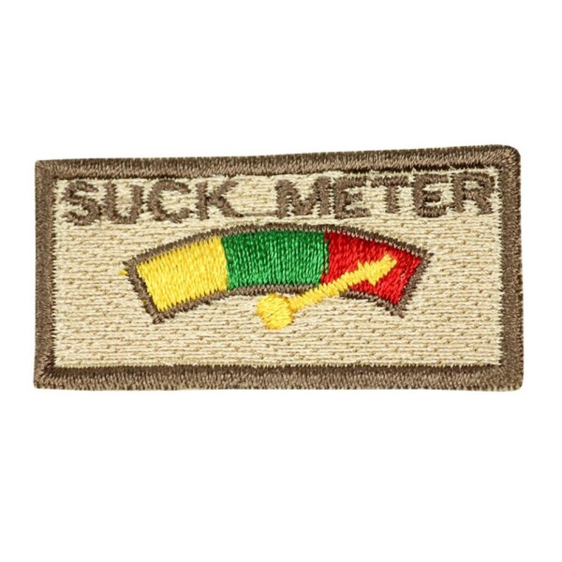 Raptors Tactical 1.5 Suck Meter Patch Iron On