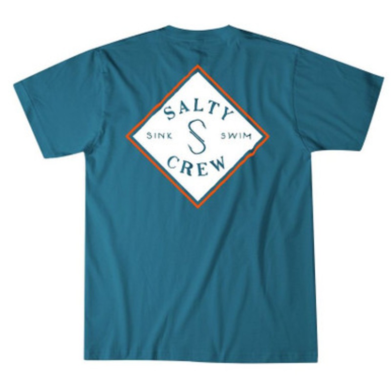 Salty Crew Tippet Two-Tone Short Sleeve T-Shirt – M