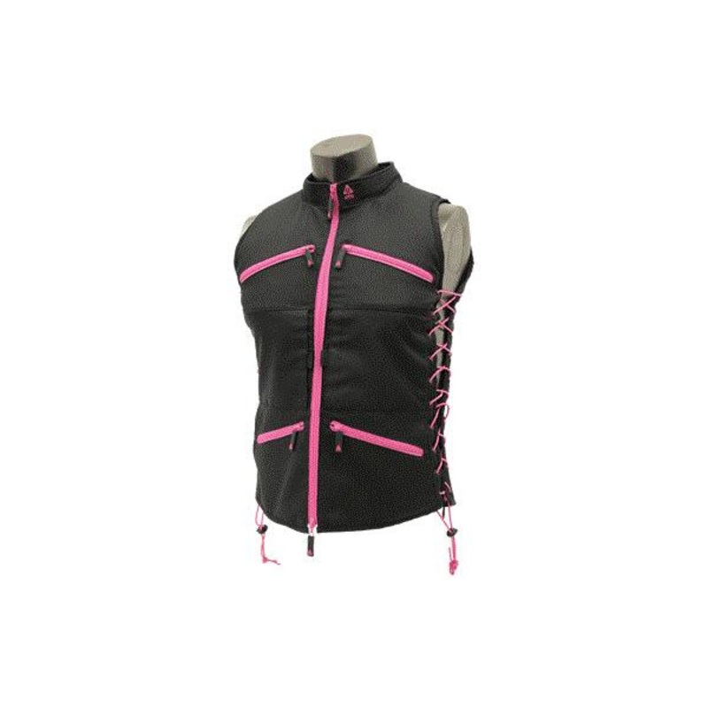 True Huntress Series Black & Pink Sporting Vest