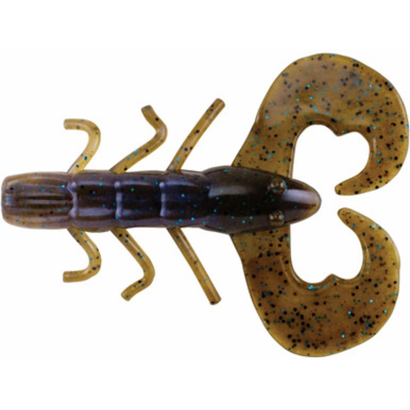 Berkley Powerbait Chigger Bug – IKE’s Green Pumpkin Blue Flash