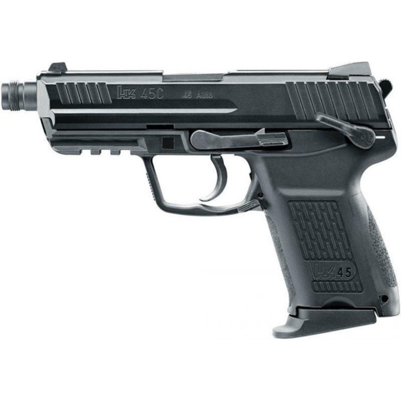 H&K45CT Compact Gas Blowback Airsoft Pistol, Black