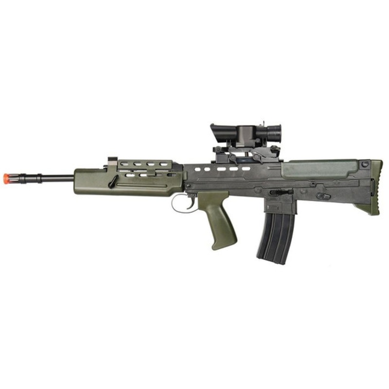 HFC Spring Powered L85 A1 Airsoft Rifle with Scope